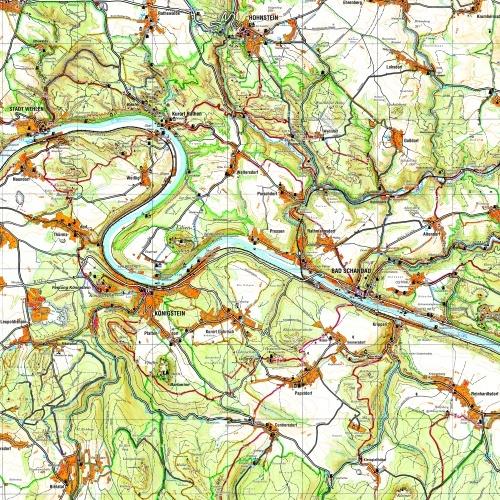 Produktbild Wanderkarte Sächsische Schweiz