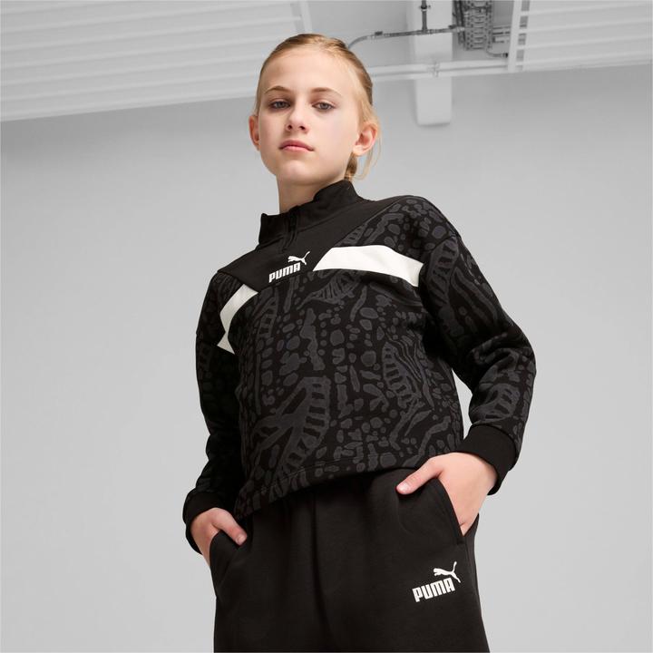 Actual product image Puma POWER HYPERNATURAL AOP Half-Zip FL G (152)