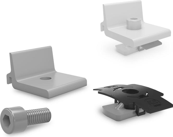 K2 Systems Scalatore a rotaia singola 36/50 Set 2003145 (Materiale di montaggio del sistema solare)