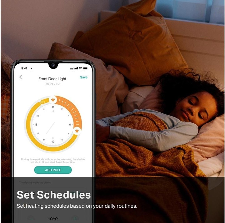 Productafbeelding TP-Link KE100 KIT - Kasa - Intelligente thermostatische radiatorkraan, startset