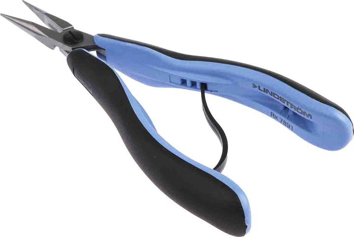 Actual product image Lindstrom R) snipe nose serrated plier (158.50 mm)