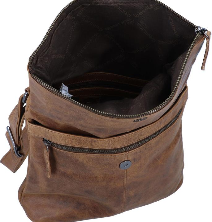 Actual product image Greenland Nature Montana shoulder bag leather 28 cm