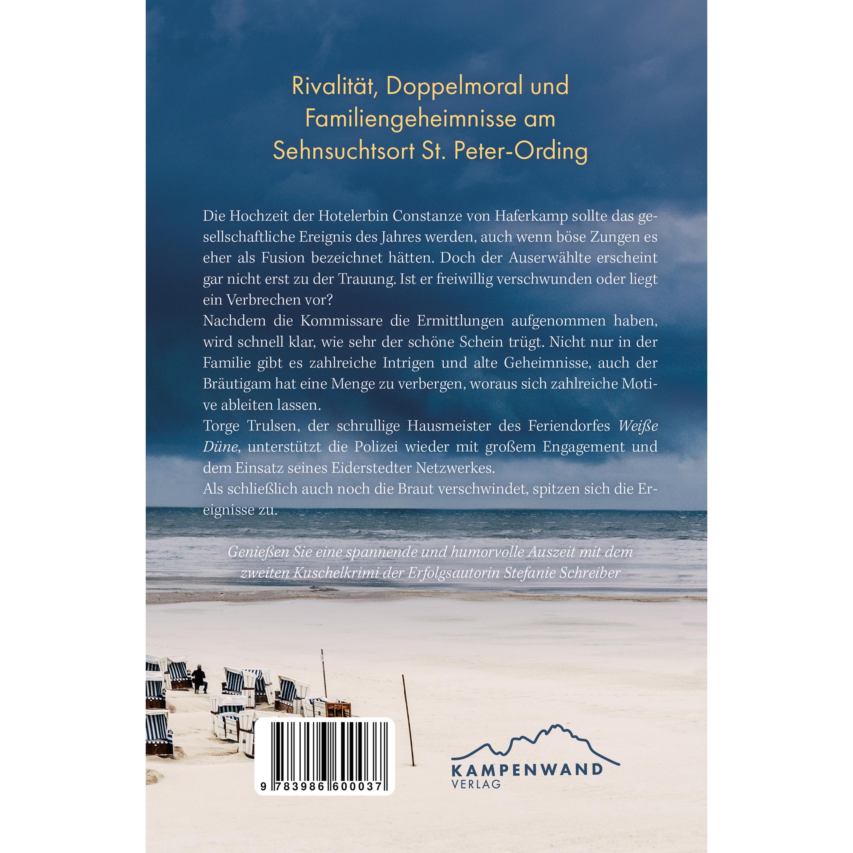 Thumbnail - Todesfalle Hochzeit in St. Peter-Ording, Belletristik von Kampenwand Verlag, Stefanie Schreiber
