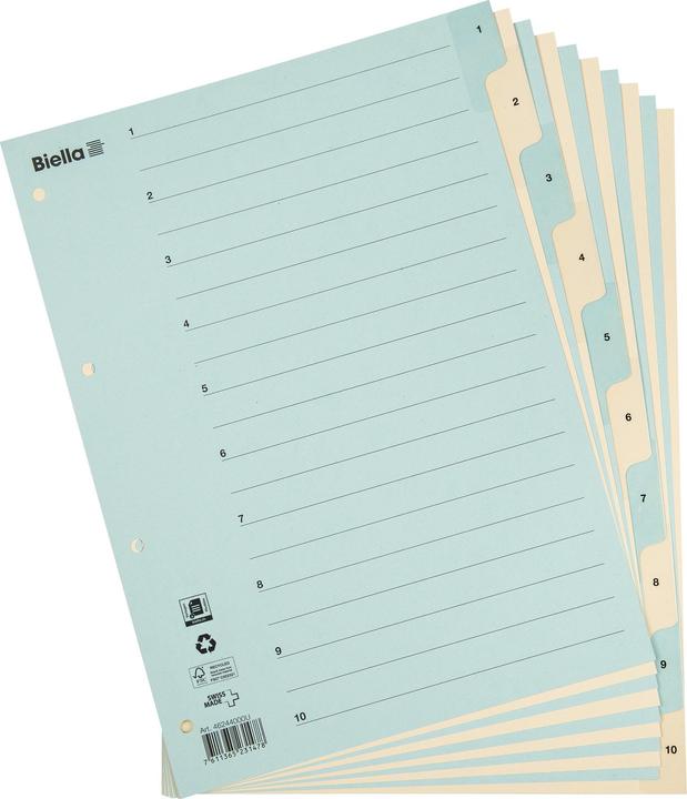 Produktbild Biella Ordner Register