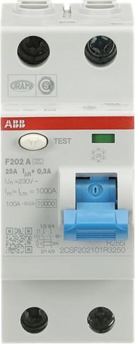 Image du produit ABB INTER.DIF. F202 A-25/0.3
