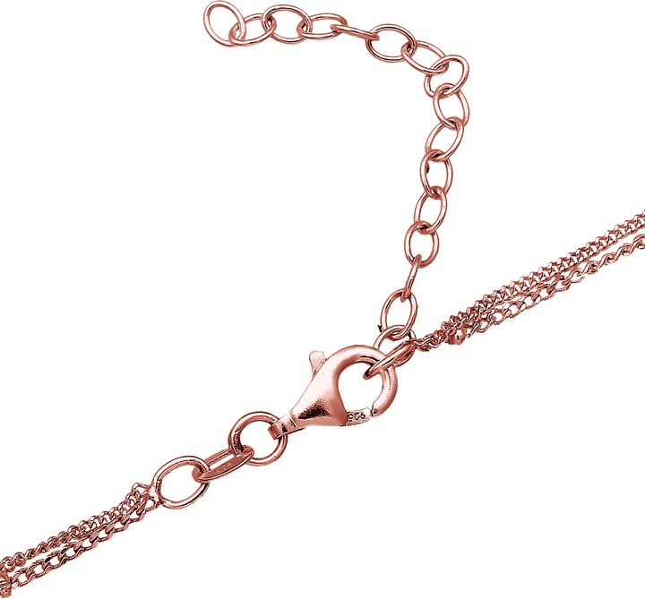 Image du produit Elli Choker, Layer, Opal (Opale Synthétique, Argent 925 sterling plaqué or, 36 cm)