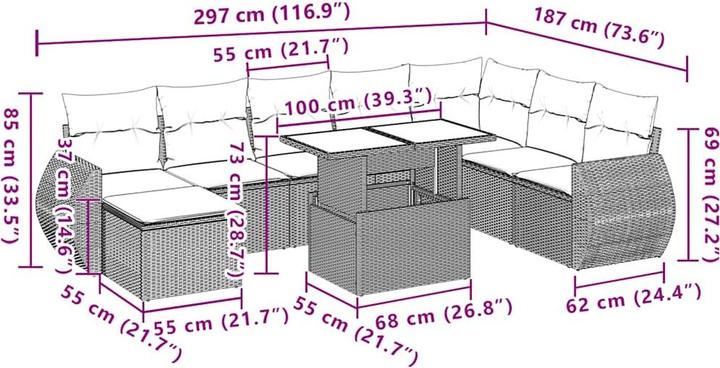 Produktbild vidaXL Andre