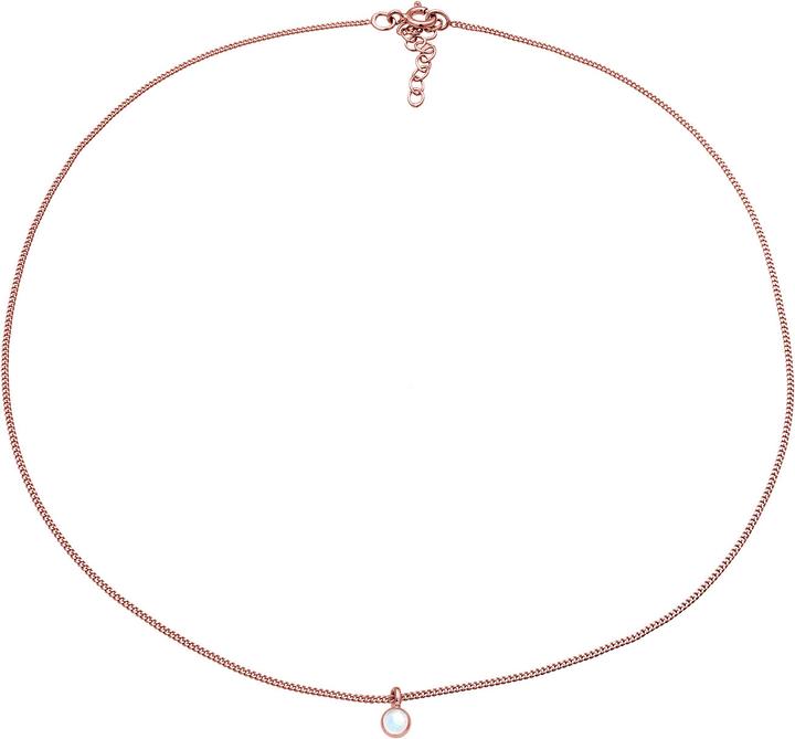 Immagine prodotto Elli Girocollo, collana di pietre preziose (Argento 925, Pietra lunare, 36 cm)