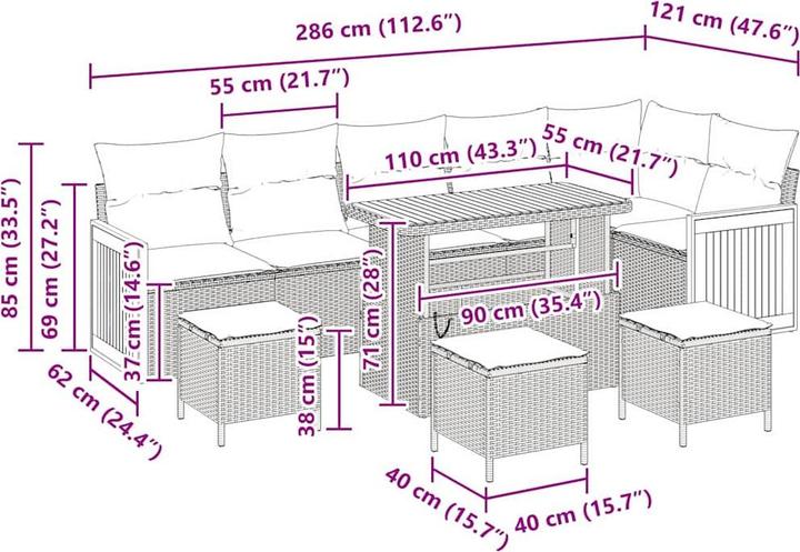 Produktbild vidaXL Cleo