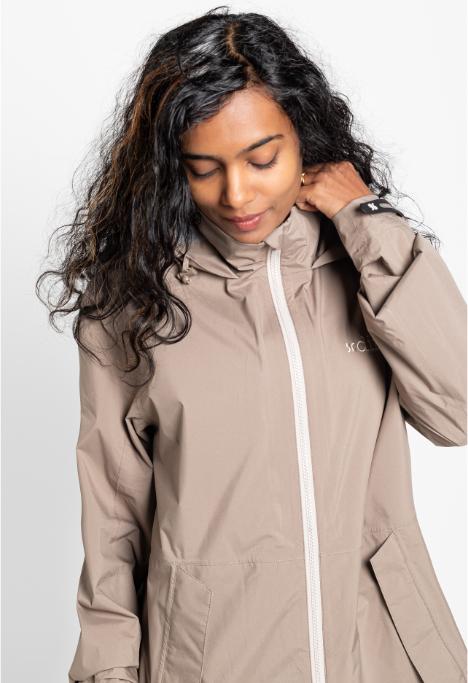 Produktbild dirtlej weathershield raincoat, dark dust (M)
