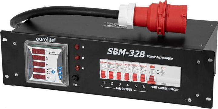 Actual product image Eurolite SBM-32B Power distributor