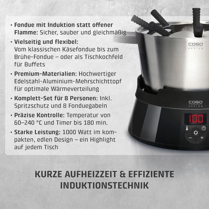 Actual product image Caso FonDue Set (Cheese fondue, Chinoise Fondue, Fondue Bourguignonne)