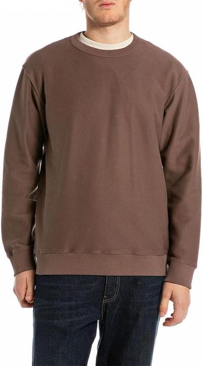 Produktbild Replay Heren regular fit sweatshirt van katoen, bruin (328), S (S)
