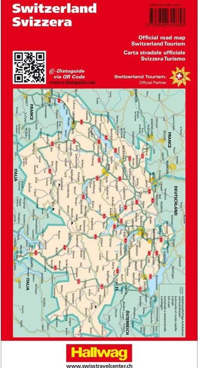 Actual product image Switzerland Suissse 1:303,000