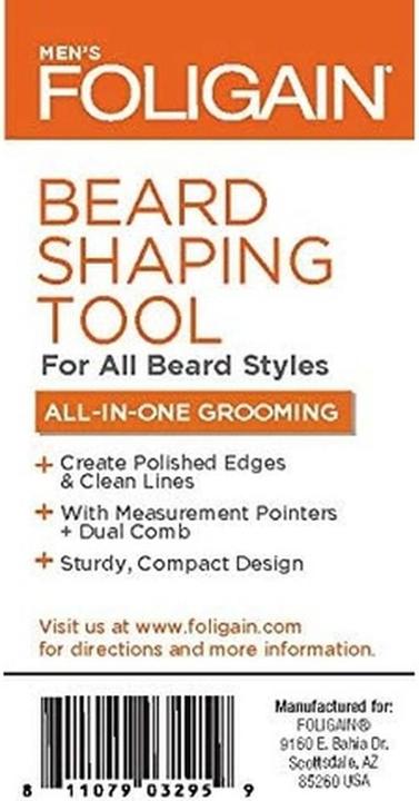 Actual product image Foligain Shaping Tool for a Smooth Shaving Routine