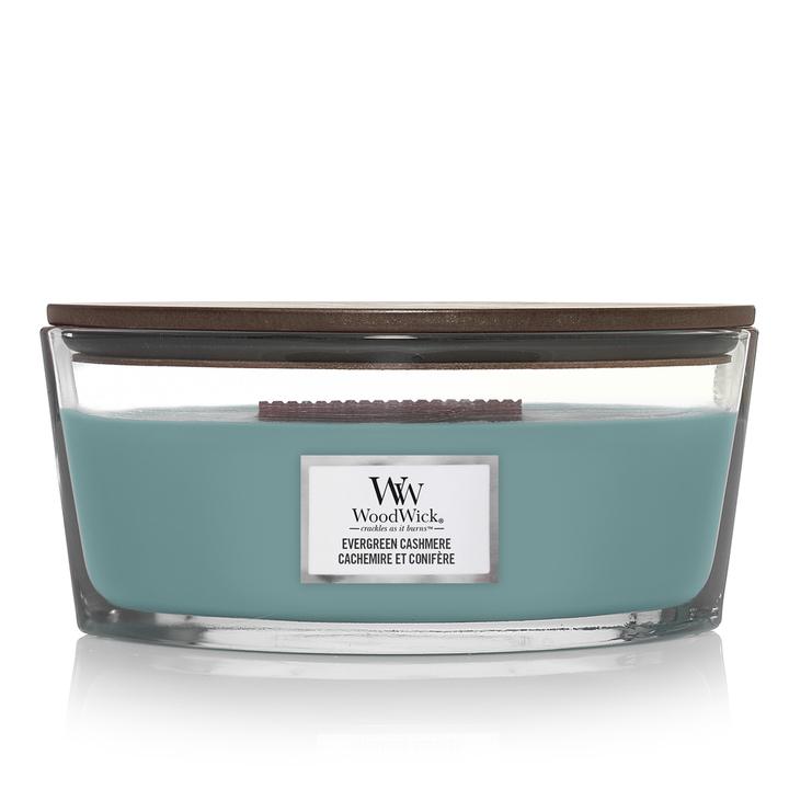 Produktbild WoodWick Duftkerze Evergreen Cashmere Ellipse (453.60 g)