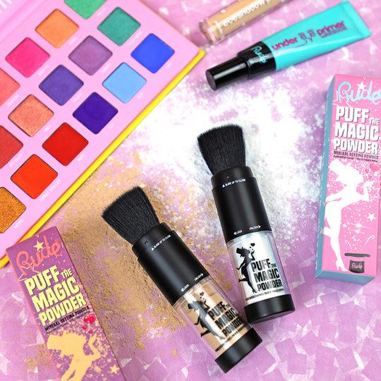 Actual product image Rude Cosmetics RUDE Puff The Magic Mineral Setting Powder Translucent (Translucent)