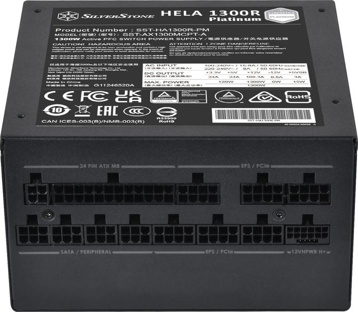 Actual product image Silverstone SilvStone SST-HA1300R-PM 1300W ATX 30 SST-HA1300R-PM (1300 W)