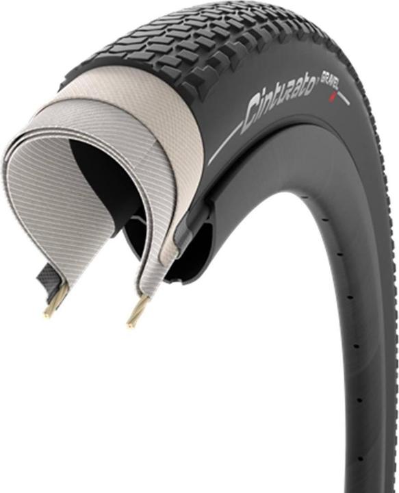 Actual product image Pirelli Cinturato Gravel H Classic bicycle tyre (28 x 2.00, 50-622)