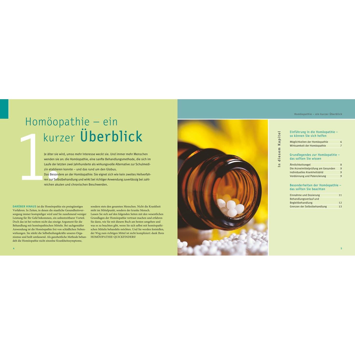 Thumbnail - Quickfinder Homöopathie, Ratgeber von Markus Wiesenauer