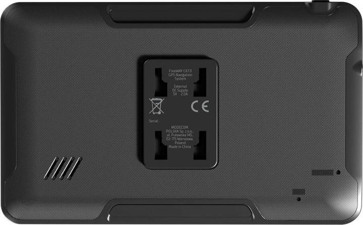 Produktbild Modecom FreeWAY CX 7.0 Plus 7" 16GB iGO Navigation Truck mit Karte (1 Jahr Update) (7")