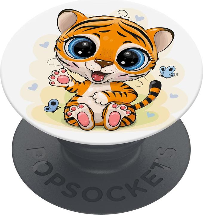 Actual product image PopSockets PopGrip Basic Happy Cat