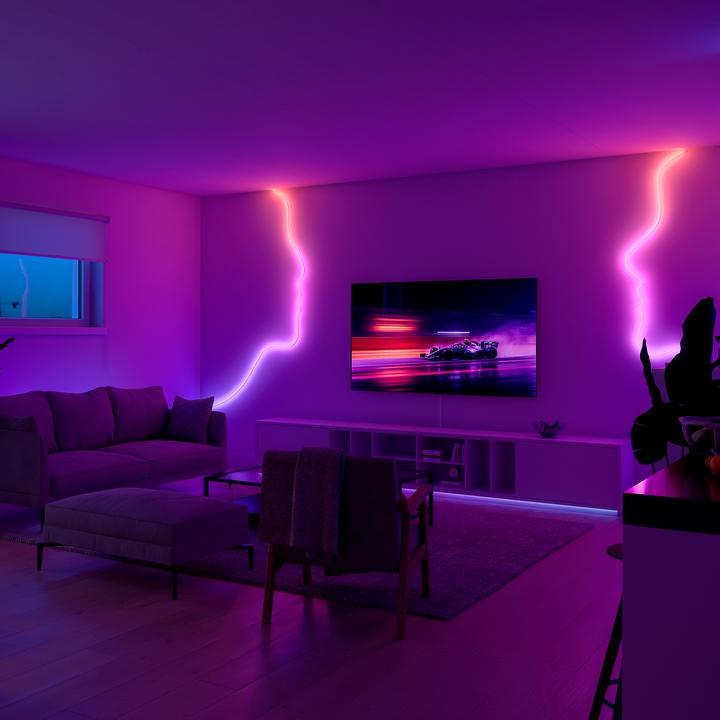 Actual product image Philips Hue Basis Flex (Multicoloured, 500 cm, Indoor)