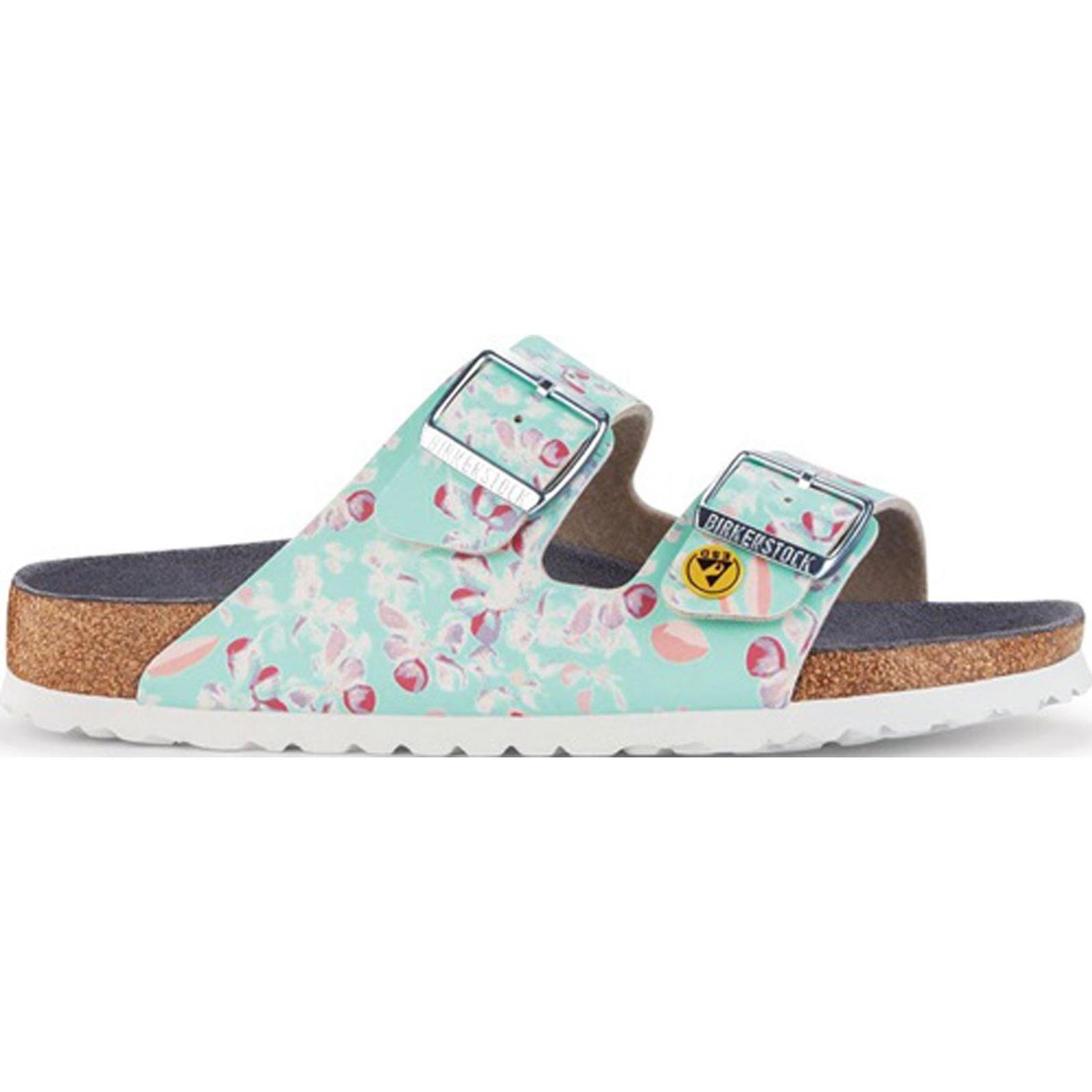 Birkenstock, Sicherheitsschuhe, Sandale Arizona ESD Gr.36 flower field mint Birko Flor EN 61340 (36)