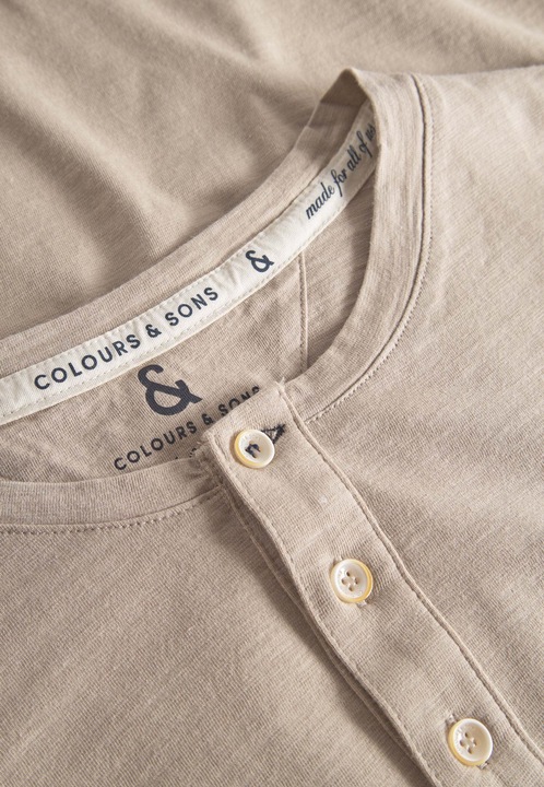 Actual product image Colours & Sons Henley - Slub (XXL)