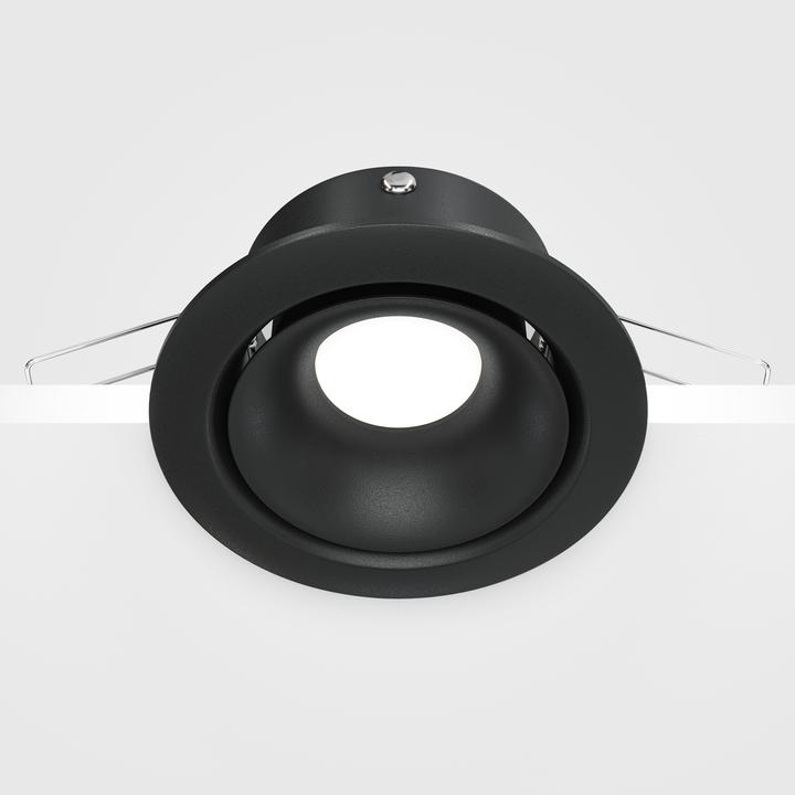 Produktbild Maytoni Yin Downlight, Einbauleuchte GU10 Schwarz Ø98mm (GU10)