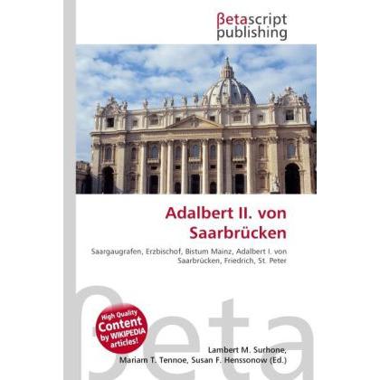 Adalbert II. von Saarbrücken, Fachbücher