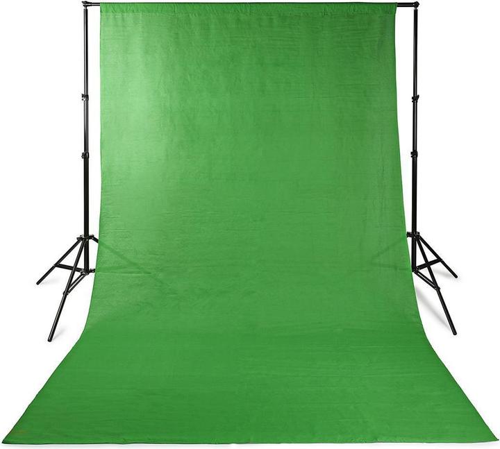 Nedis Foto Studio-Hintergrund 2,95 x 2,95 m Grün (295 cm, 295 cm)