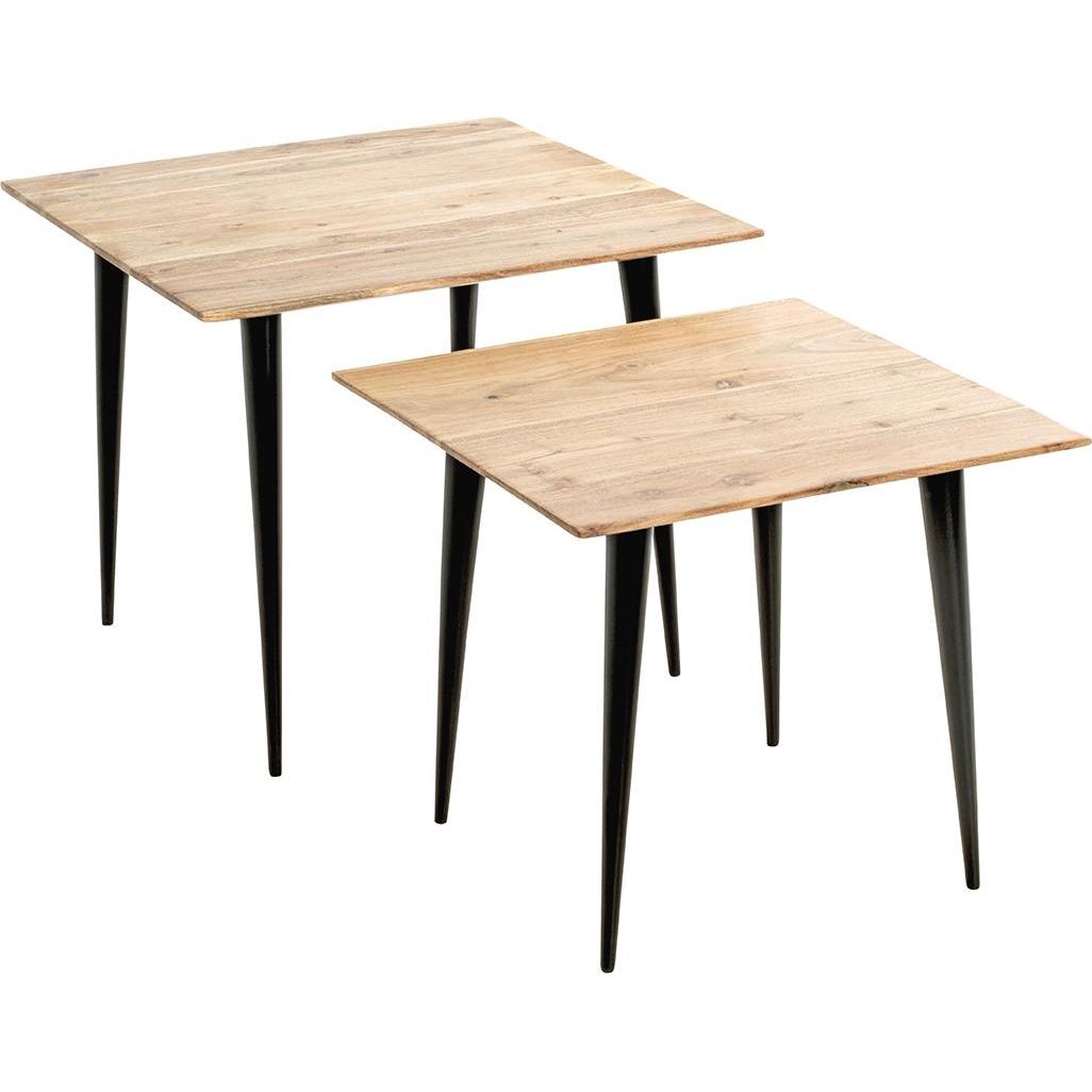 Thumbnail - HAKU Möbel, Couchtisch + Beistelltisch, Beistelltisch (46 x 46 x 41 cm)