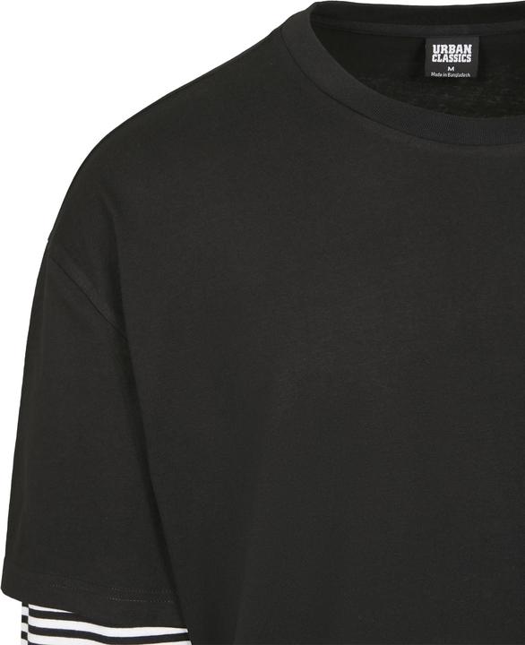 Produktbild Urban Classics Oversized Double Layer Striped LS Tee (XXL)