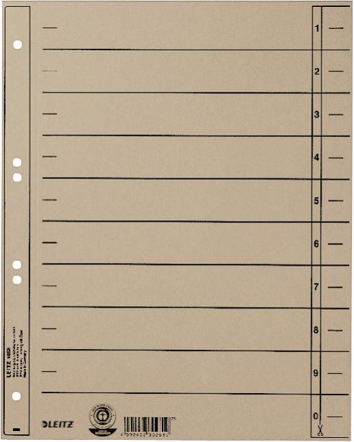 Leitz Divider colored