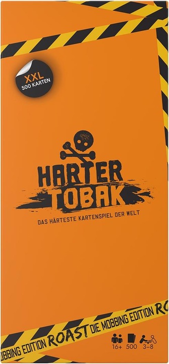 Actual product image Simon & Jan Hard Tobacco ROAST, Mobbing Edition (German)