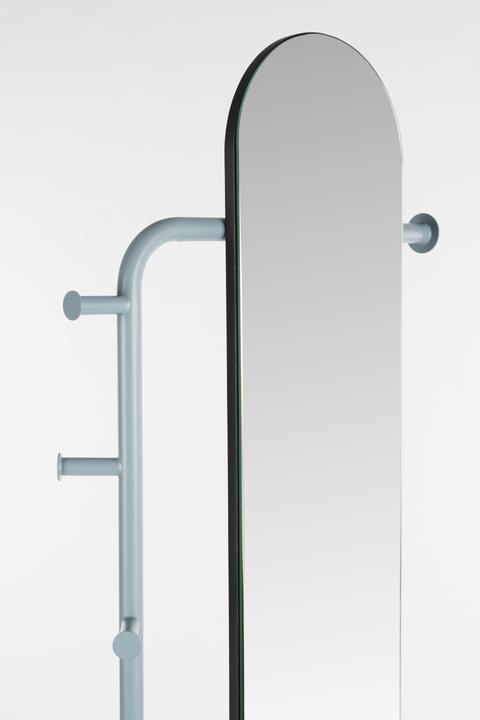 Actual product image Zuiver Standing Mirror Vero Blue
