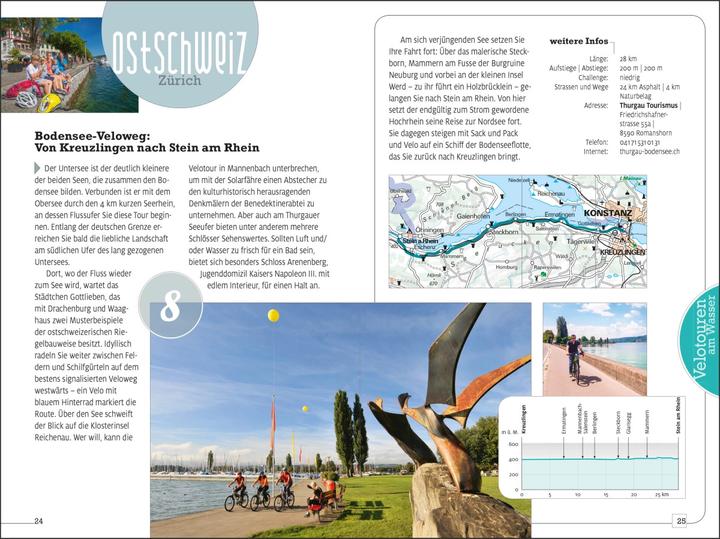 Image du produit Velotouren am Wasser Erlebnis Schweiz (Allemand, Hallwag Kümmerly+Frey AG, 2021)