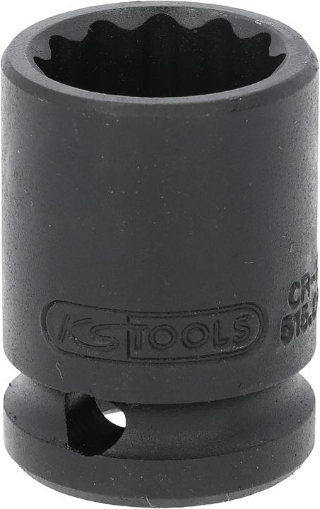 Actual product image KS Tools 1/2" power socket short (19 mm)