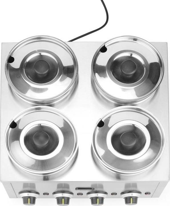 Actual product image Hendi Thermal system, quadruple,, 16L, 220-240V/800W, 506x509x(H)298mm