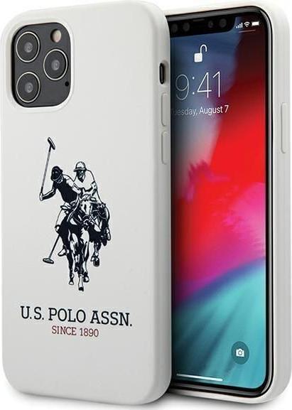 Actual product image U.S. Polo US Polo USHCP12MSLHRWH iPhone 12/12 Pro 6.1 baltas (Apple iPhone 12, Apple iPhone 12 Pro)