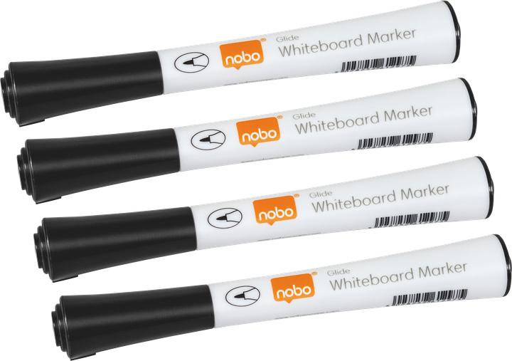 Actual product image Nobo Glide Whiteboard Pen (4x)