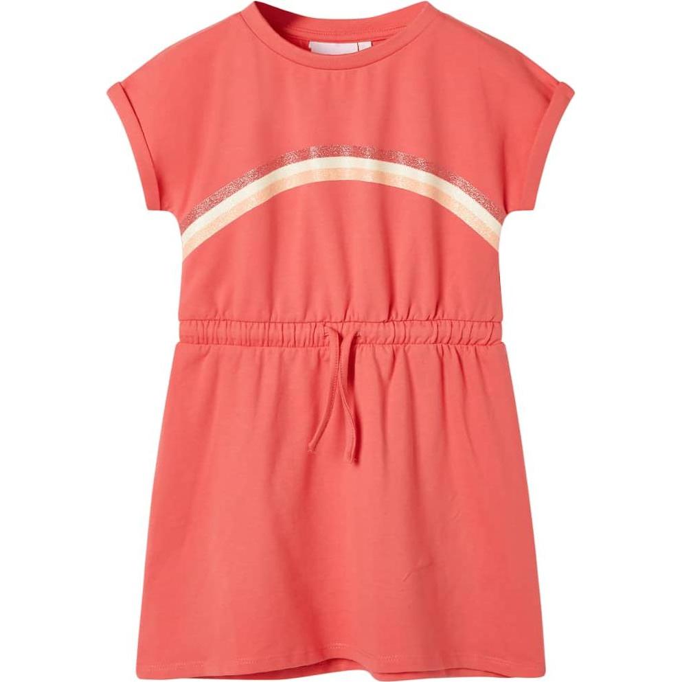 VidaXL, Mädchen, Kleider, Jedidiah, Rot, (140)