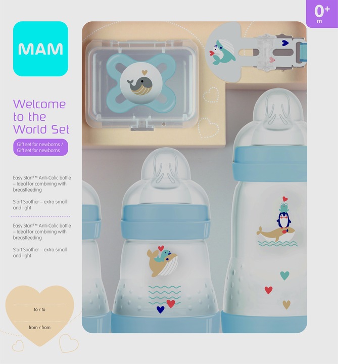 Produktbild MAM Welcome to the World Set (260 ml)