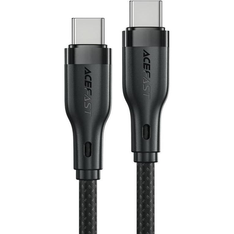 Acefast C8-03 USB-C / USB-C 60W 3A Kabel - schwarz (USB 3.2 Gen 2), USB Kabel