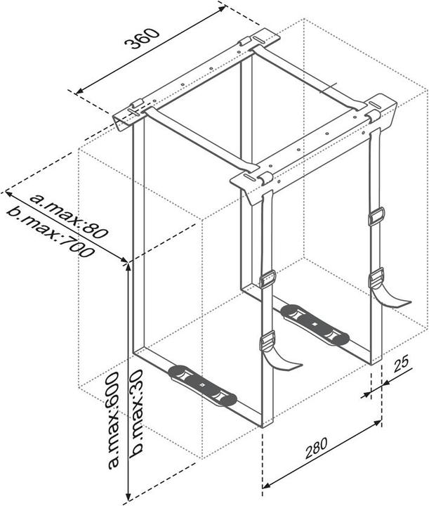 Produktbild Neomounts PC-Tischhalterung