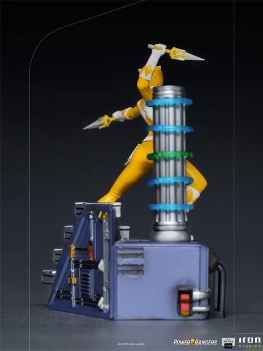 Produktbild Iron Studios IronStudios - Mighty Morphin Power Rangers: BDS 1:10 Art Scale Statue (Yellow Ranger) /Figures