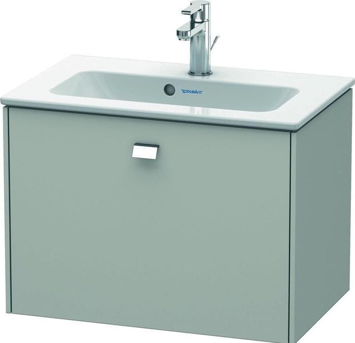 Produktbild Duravit WT-Unterbau BRIOSO COMPACT Griff chrom 442x620x389mm betongrau matt (62 x 44 x 39 cm)