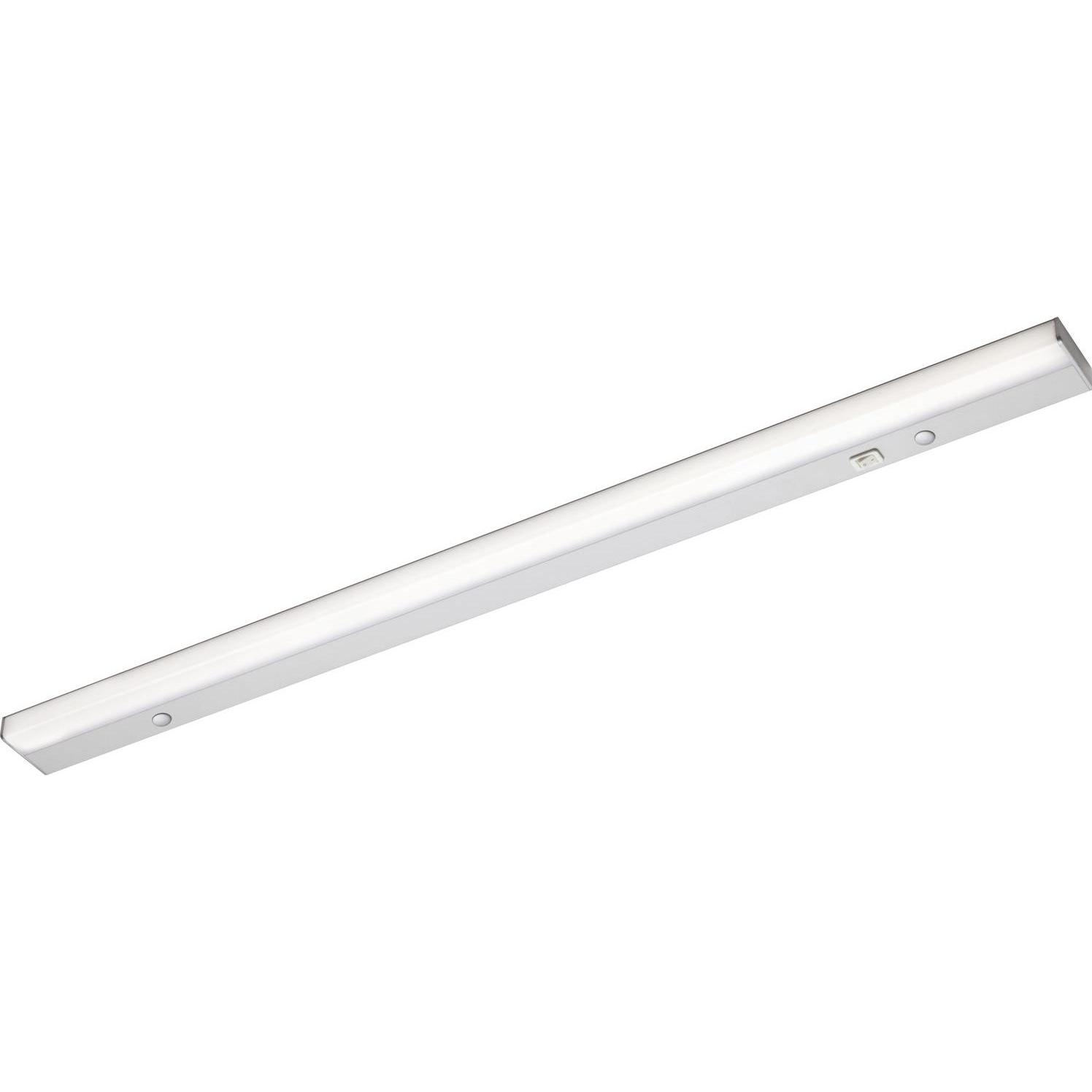 Domus, Wandleuchte + Deckenleuchte, Line Wolf Unterbauleuchte Lichtleiste 900 mm 3900k neutralweiss, Aluminium (1125 lm)