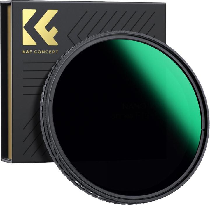 Produktbild K&F Concept Concept Variabel ND Filter ND8-128 Nano X - 72mm (72 mm, ND- / Graufilter)